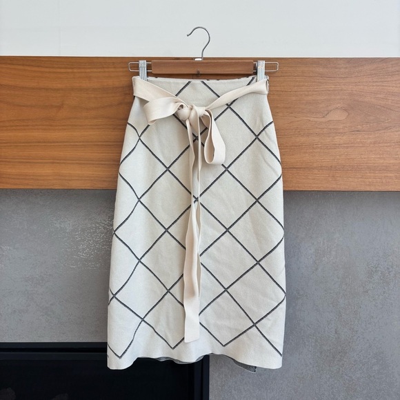 Proenza Schouler Striped Knee-Length Skirt, Size XS - Picture 6 of 9